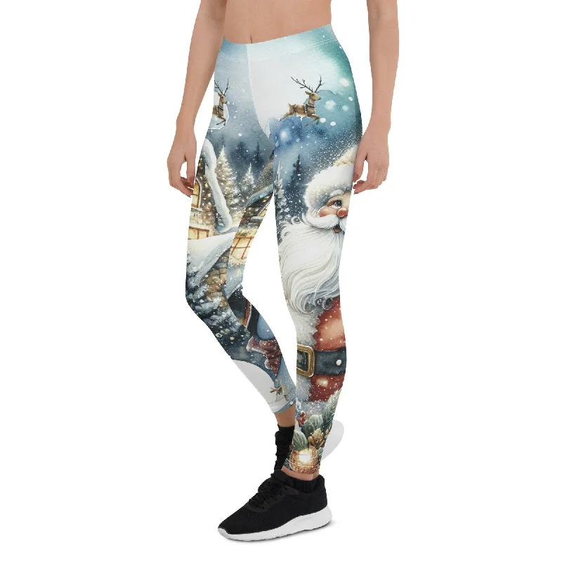 Bonus Savings Santa's Cozy Cottage Leggings