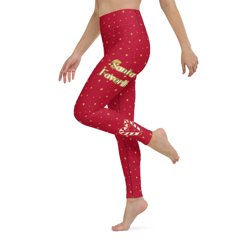 Santa's Favorite Yoga Leggings