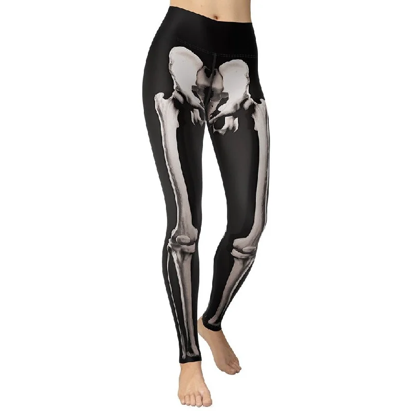 Skeleton Yoga Leggings