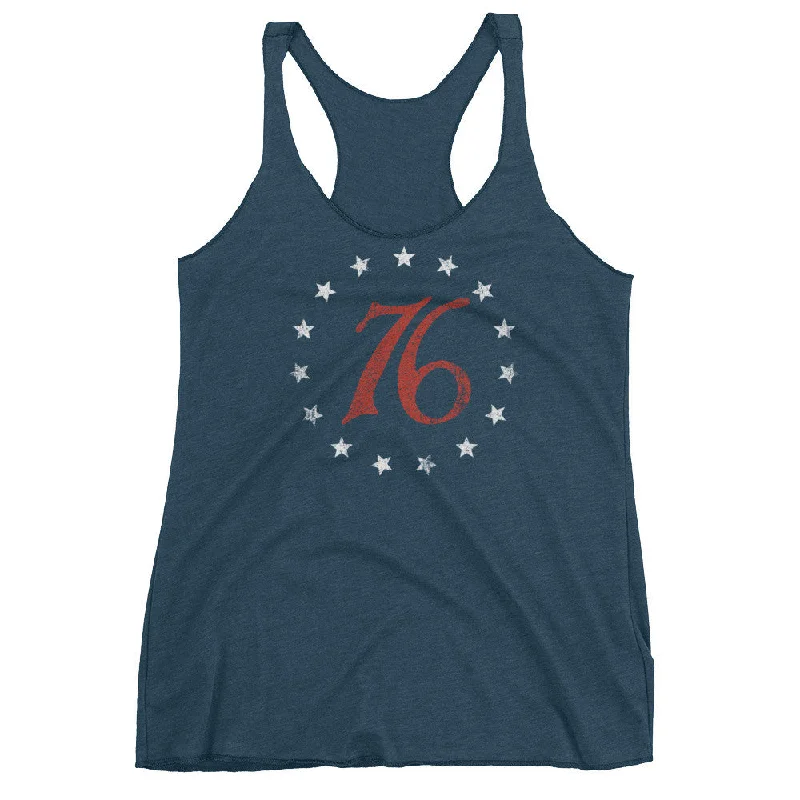 Spirit of 76 Women's Racerback Tri-blend Tank Top