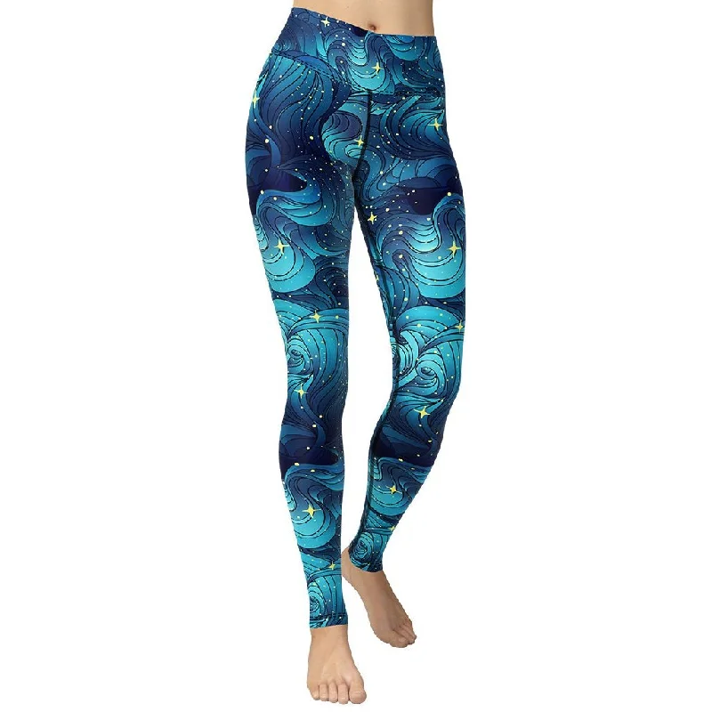 Limited Time Starry Night Yoga Leggings