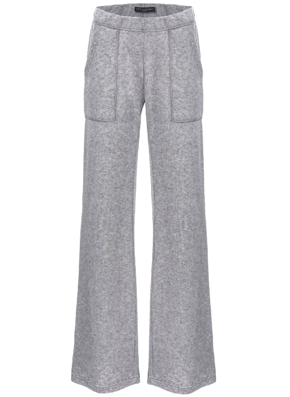 Cozy Maternity Trousers - Heather Grey