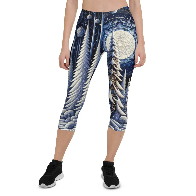 Take Advantage Winter Wonderland Capris