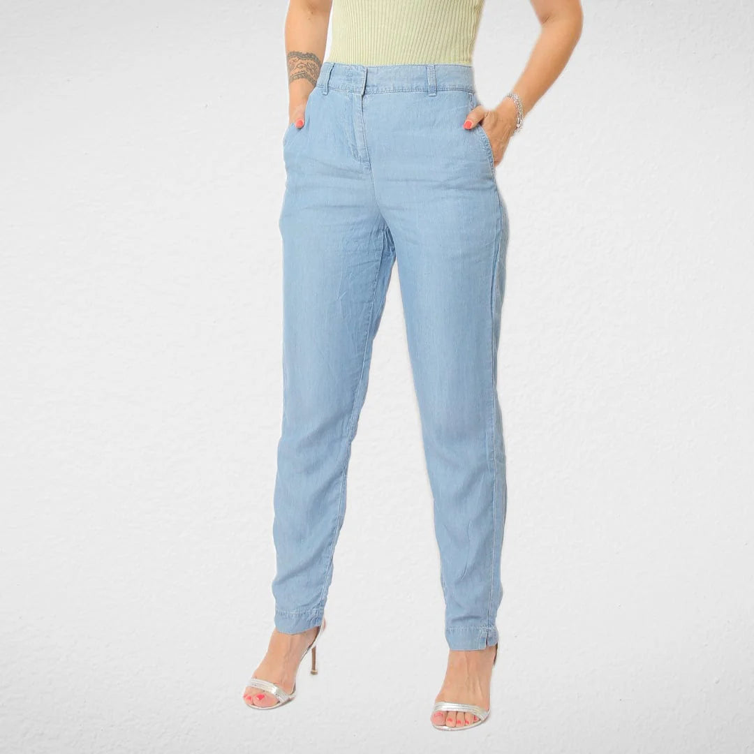 Women Pants - Jeans Soft Fabric - Blue