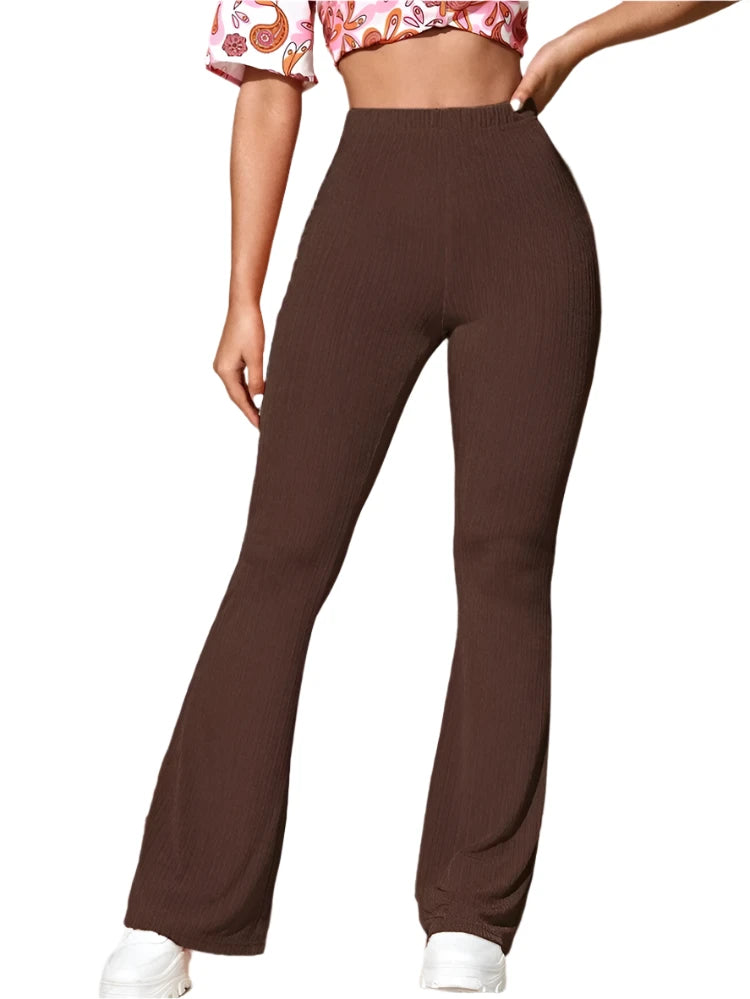 Act Now INPETAL Casual Flared Pants for Women