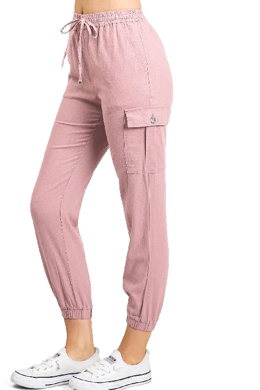Limited Availability Aruba Linen Joggers