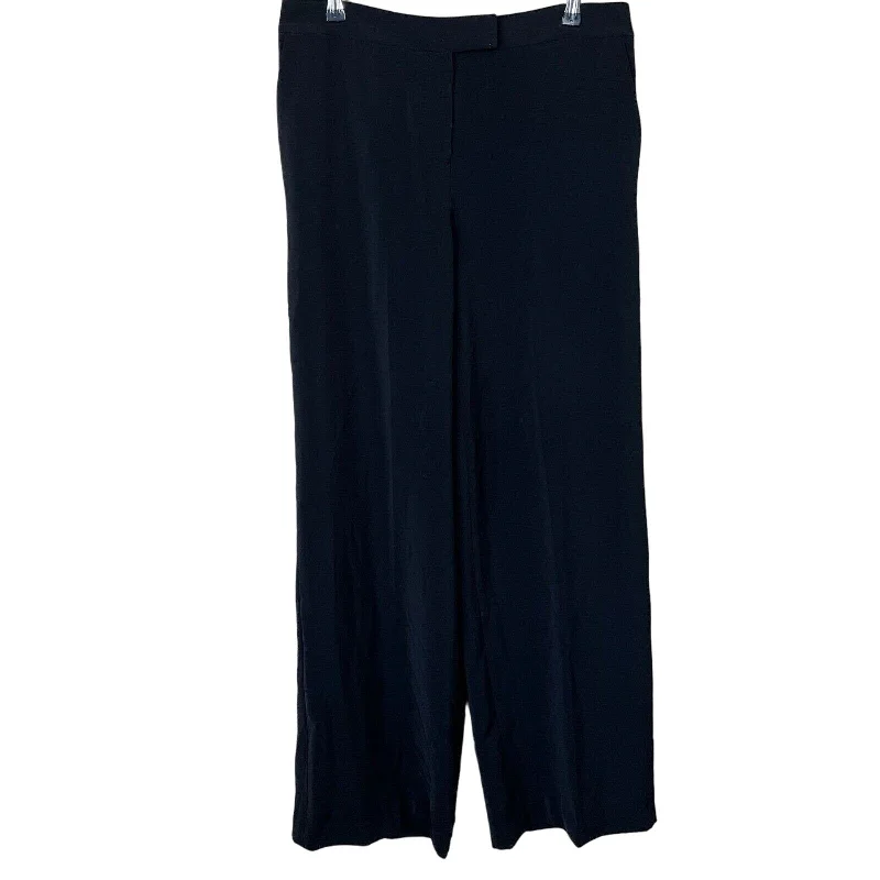 Weekend Deal Coldwater Creek Womens Sz 10 Wide Leg Black Career Pants