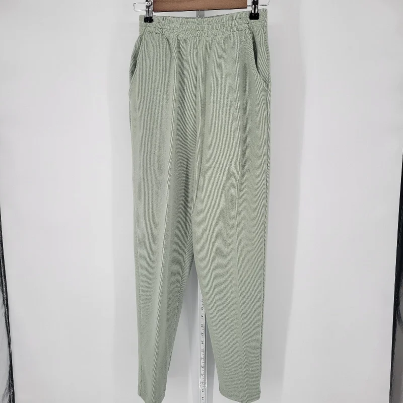 While Supplies Last Dressbarn Womens Sz M High Waist Pull On Dress Pants Sage Green