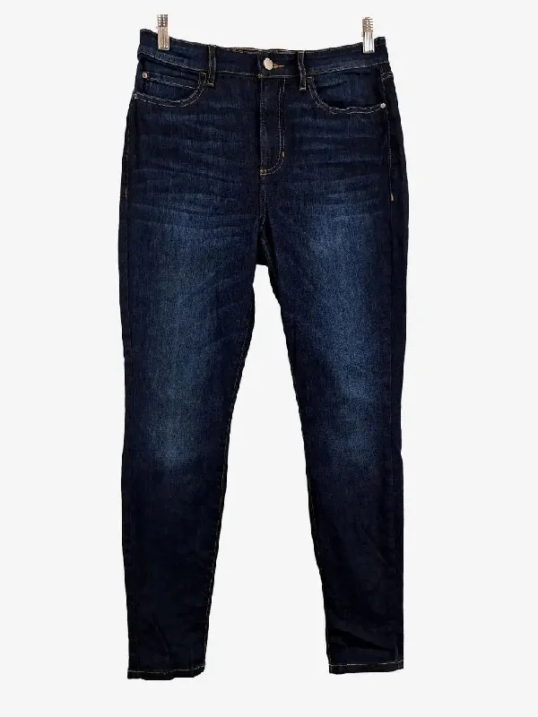 Price Reduction Guess Indigo Distressed 1981 Skinny Denim Jeans Size 12