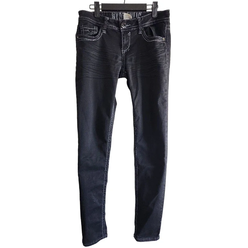Must-Have Deals Hydraulic Womens Sz 10 Skinny Jeans Black Stretchy