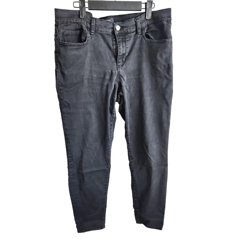 Hurry In Joe Fresh Womens Sz 14 Low Rise Jegging Jeans Skinny Black