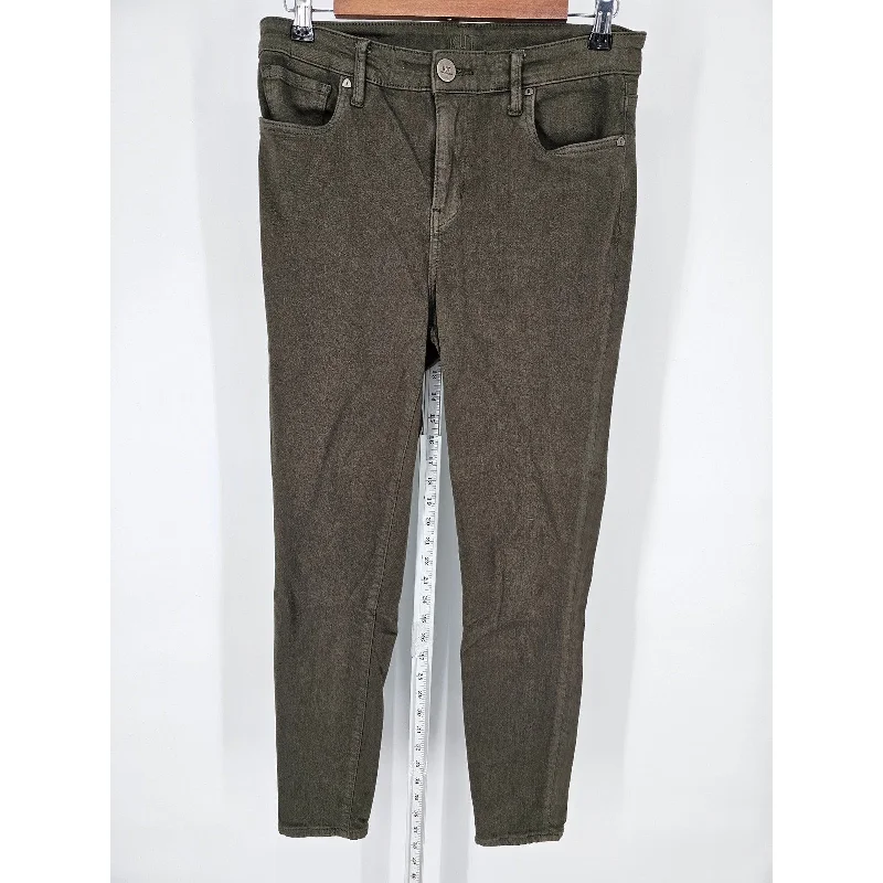 Shop and Save Kut from the Kloth Womens Sz 4 High Rise Ankle Skinny Jeans Olive Green Shop and Save Kut from the Kloth Womens Sz 4 High Rise Ankle Skinny Jeans Olive Green
