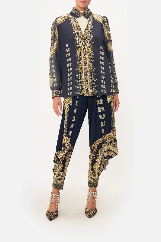 Early Access DROP SLEEVE SWING BLOUSE ITS ALL OVER TORERO