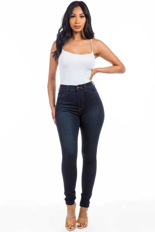 Special Buy Anicoletta’s Max Stretch High Rise Skinny Jeans