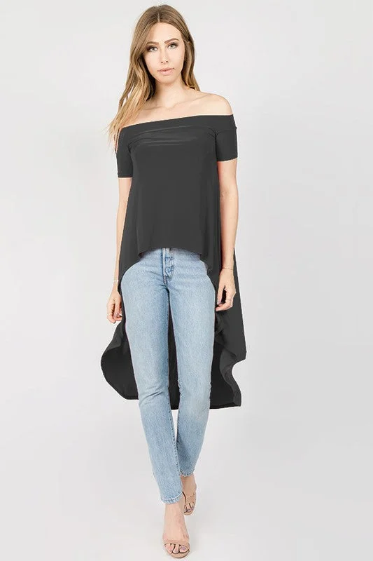 Early Access Anicoletta's Flirty & Chic Off Shoulder Top