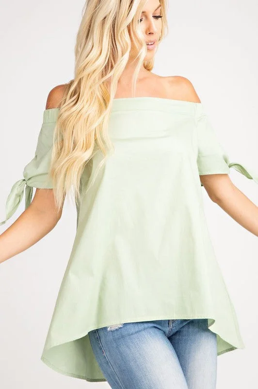 Final Clearance The Anicoletta's Off Shoulder Top