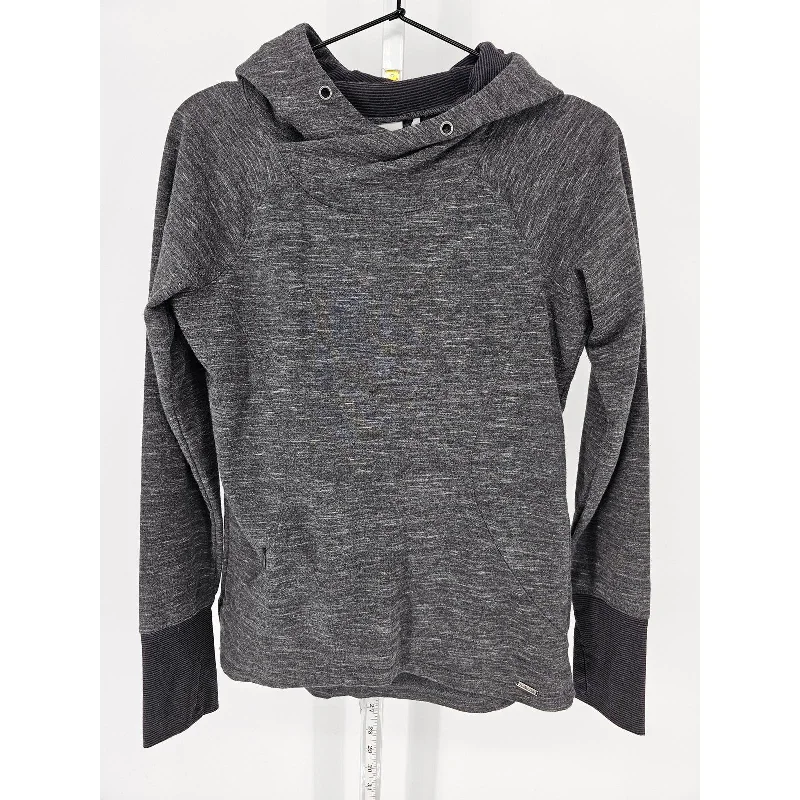 Can't Be Beat Avalanche Womens Sz S Gray Pullover Sweatshirt Hoodie Athletic