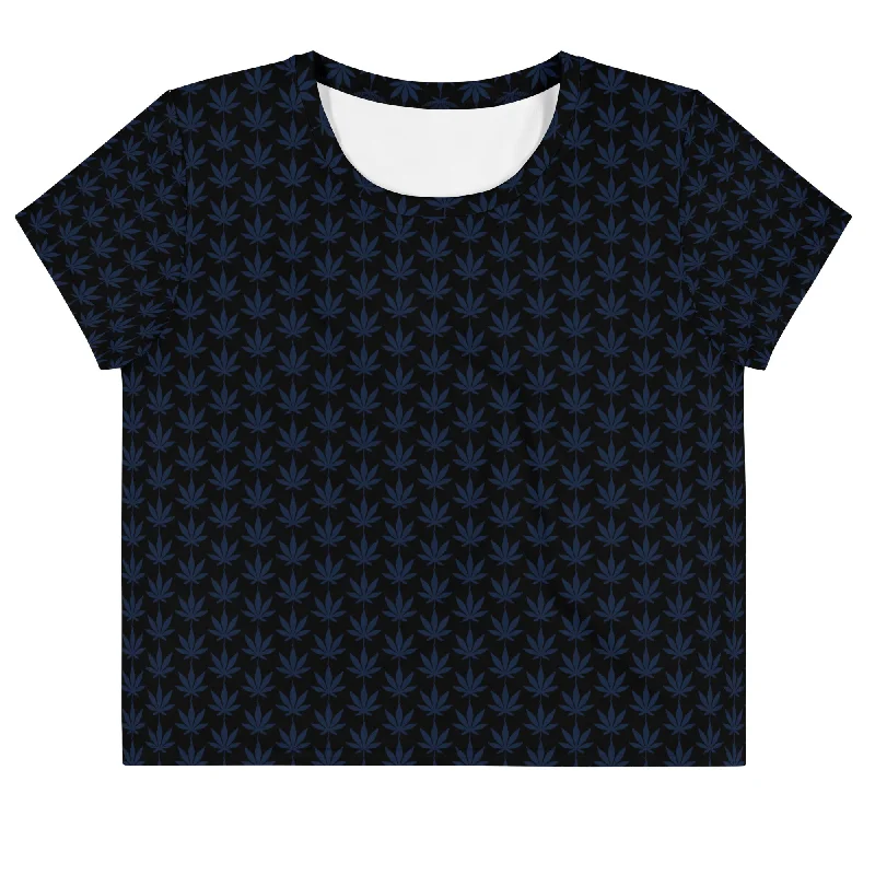 Super Sale Blue Crop Tee