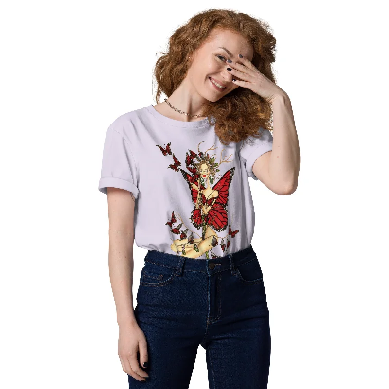 Last Chance BUTTERFLY Women's Organic T-Shirt