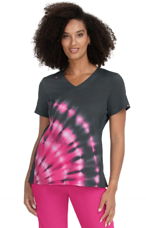 Tie Dye Burst Flamingo