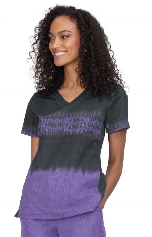 Tie Dye Charcoal Heather Wisteria