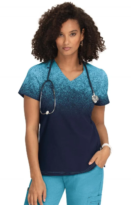 Heather Electric Blue/Navy Ombre