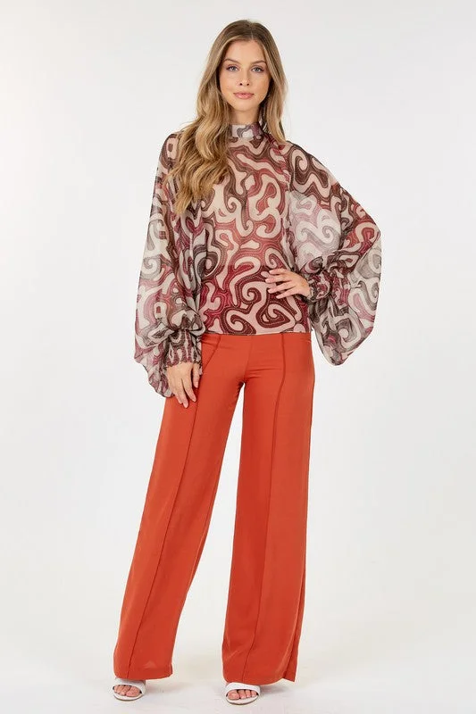 Can't Be Beat The CQ by CQ Double-Breasted Wide Leg Pants