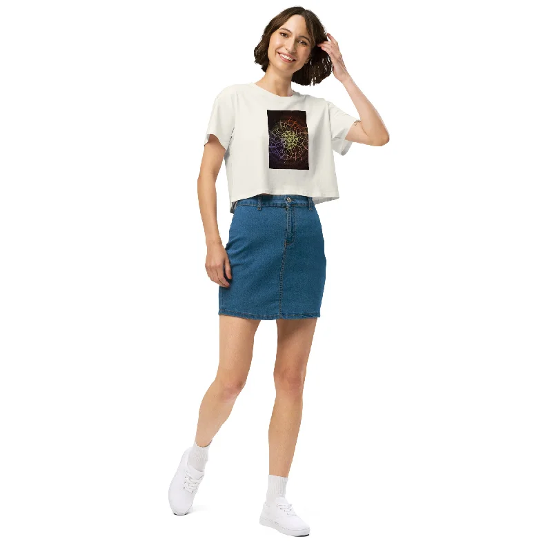 Savings Alert Cropped Tshirt Top Relaxed Fit LOVE
