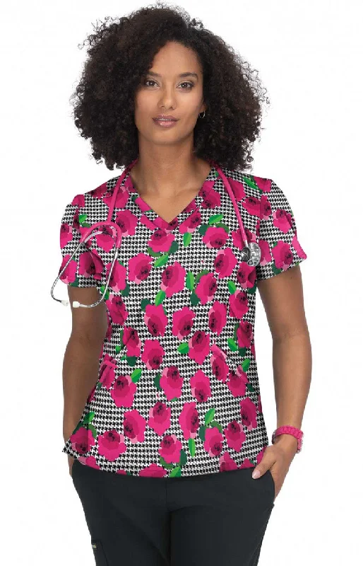 Houndstooth Rose
