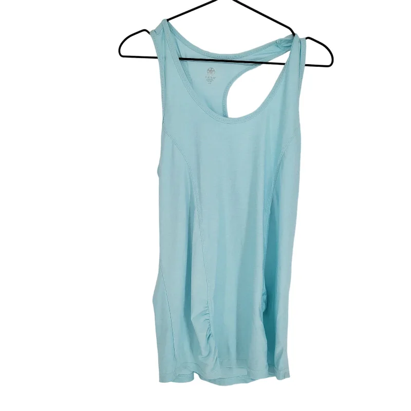 Limited Availability Gaiam Womens Sz L Racerback Loose Fit Athletic Tank Top Light Blue Limited Availability Gaiam Womens Sz L Racerback Loose Fit Athletic Tank Top Light Blue