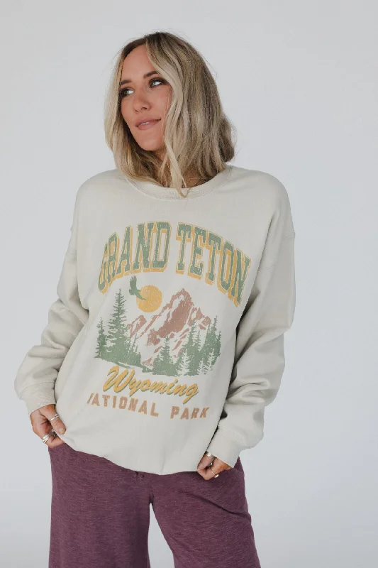 Online Exclusive Grand Teton Sweatshirt - Sand