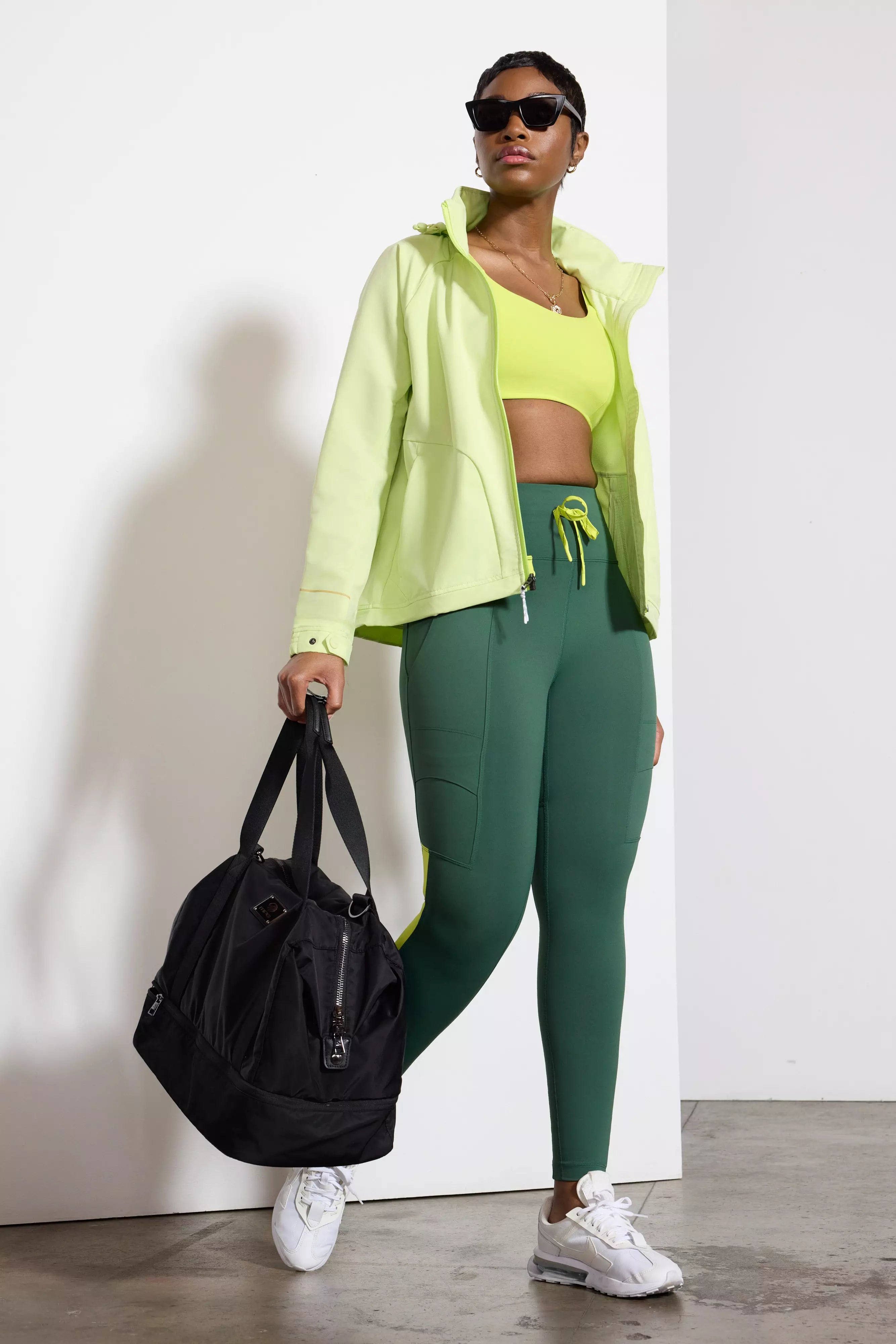Price Buster Guardian Packable Jacket - Shadow Lime