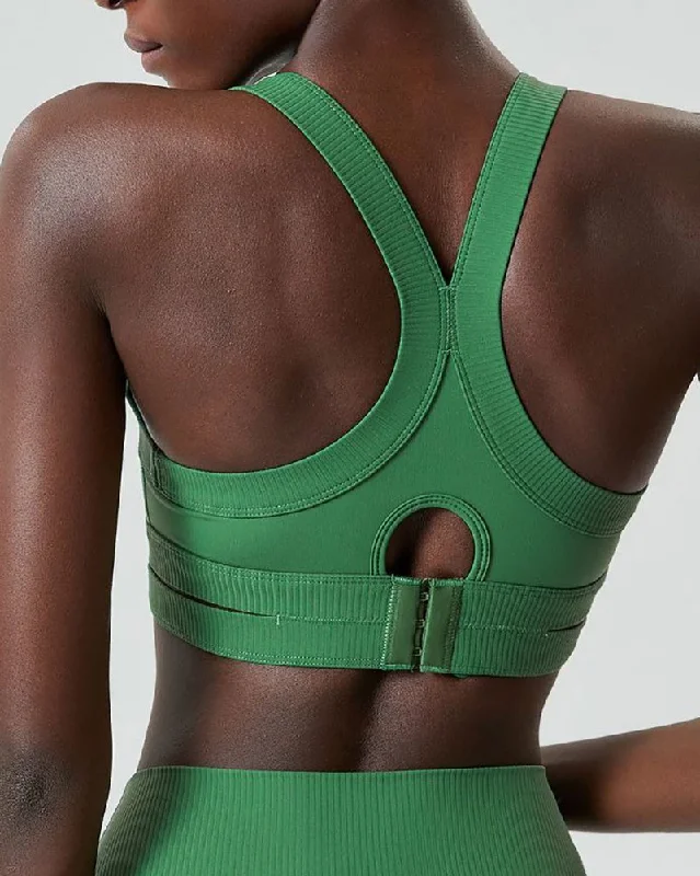 Markdown Madness High Protection Adjustable Back Sport Bra S-XL
