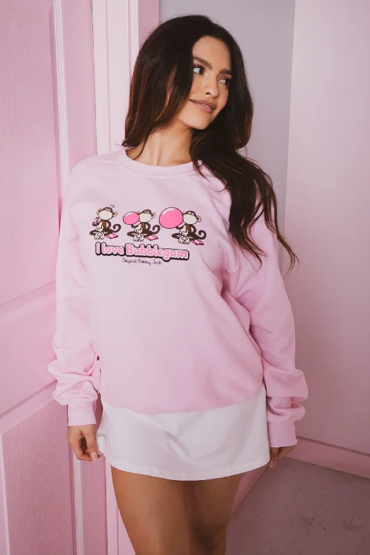 New Markdowns Bubblegum - Bobby Jack Crew Sweatshirt - Pink
