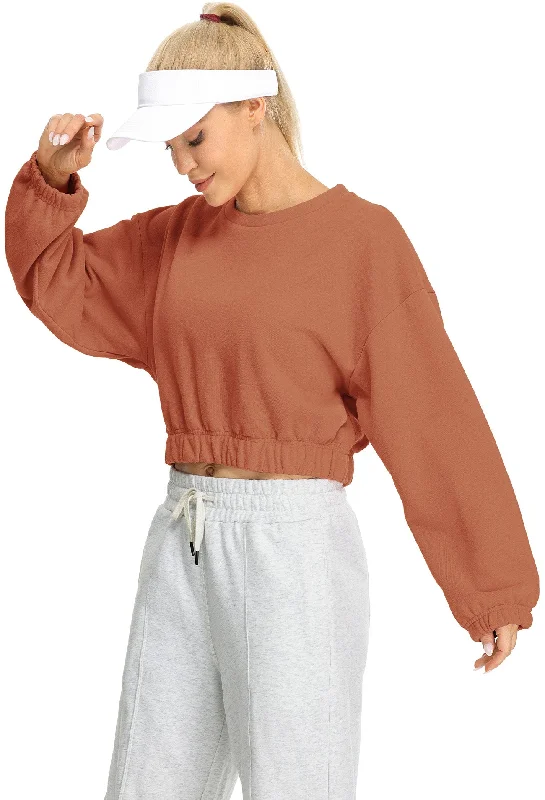 Special Buy H20 icyzone Women's Oversized Fleece Lined Plain Sweatshirt, Cropped Drop Shoulder Crewneck Pullover Special Buy H20 icyzone Women's Oversized Fleece Lined Plain Sweatshirt, Cropped Drop Shoulder Crewneck Pullover