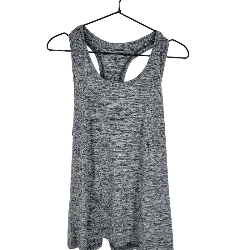 Unmissable Offer Jockey Womens Sz L Racerback Loose Fit Athletic Tank Top Gray