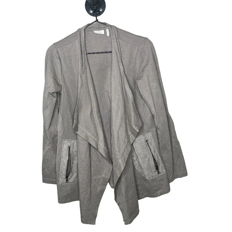 Epic Deals LOGO by Lori Goldstein Womens Sz S Taupe Moto Open Front Jacket Faux Suede Epic Deals LOGO by Lori Goldstein Womens Sz S Taupe Moto Open Front Jacket Faux Suede