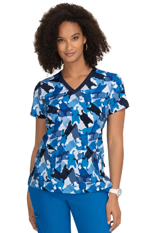 Camo Frenchie Navy