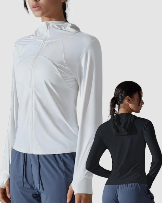 Year-End Sale Manufacturers Long Sleeve Sports Ultraviolet-Proof Women Coat M-4XL