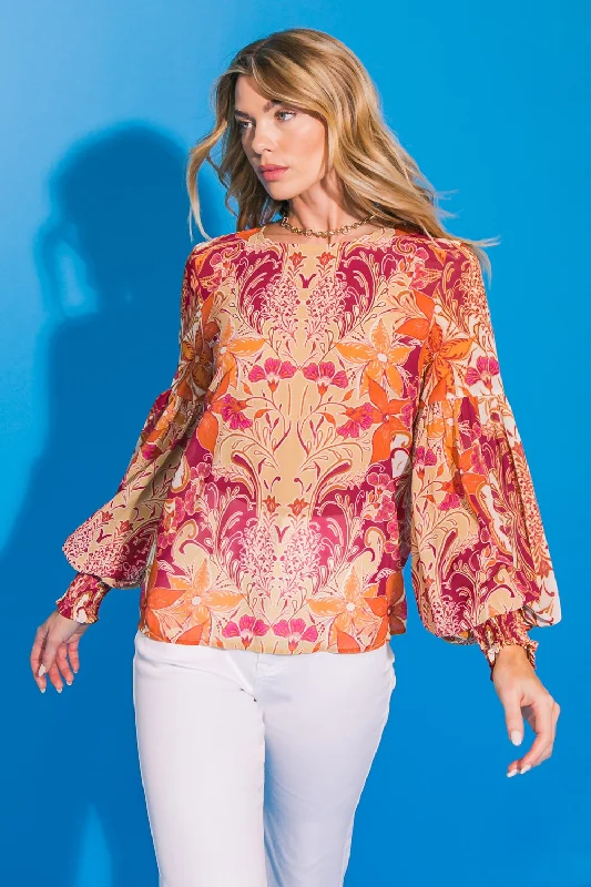 Don't Miss My Secret Spot Woven Top