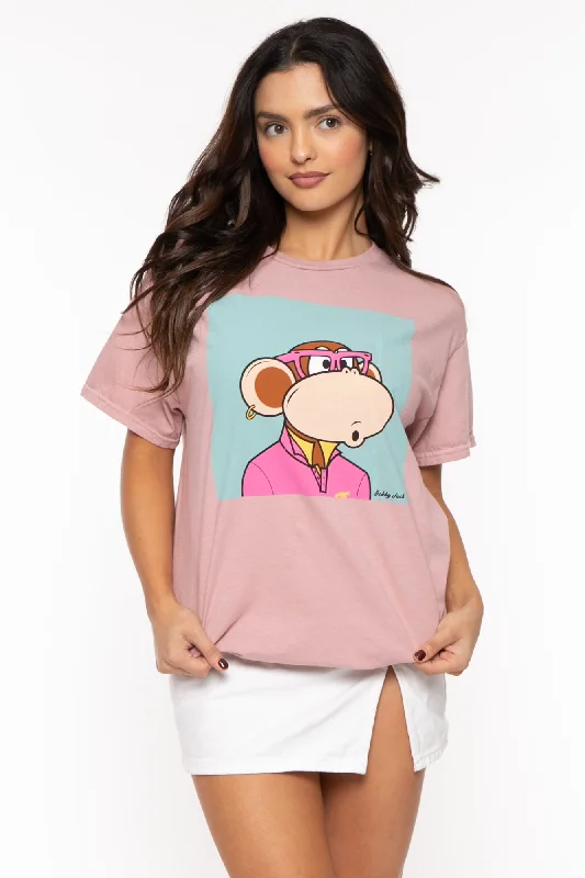 Super Deal NFT Bobby Jack Oversized Graphic T-Shirt - Bored Preppy