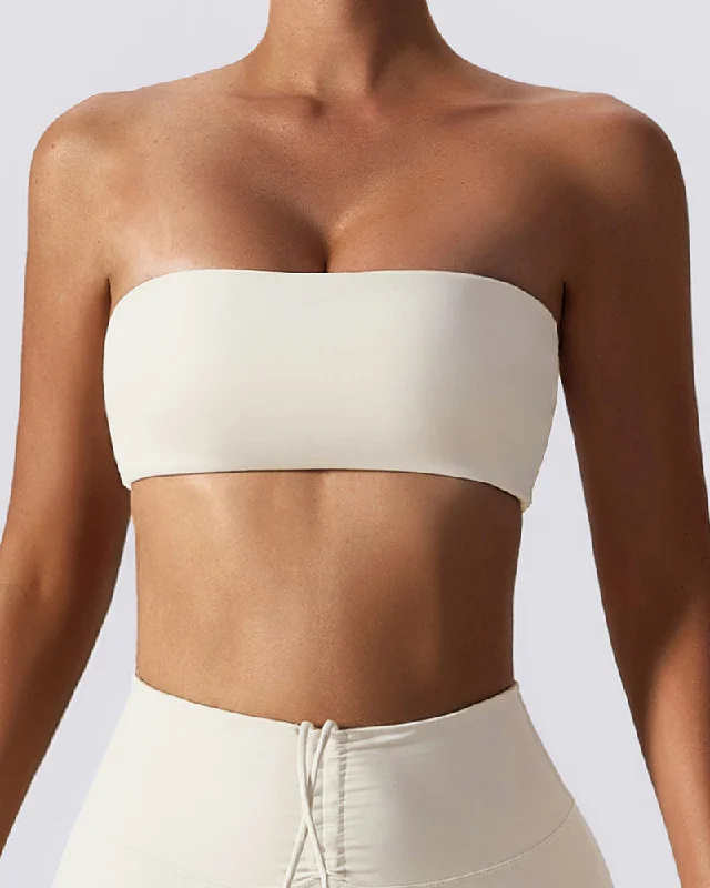 Deal Alert Customize NO MOQ Women Sleeveless Solid Color Yoga Top Sports Bra S-XL