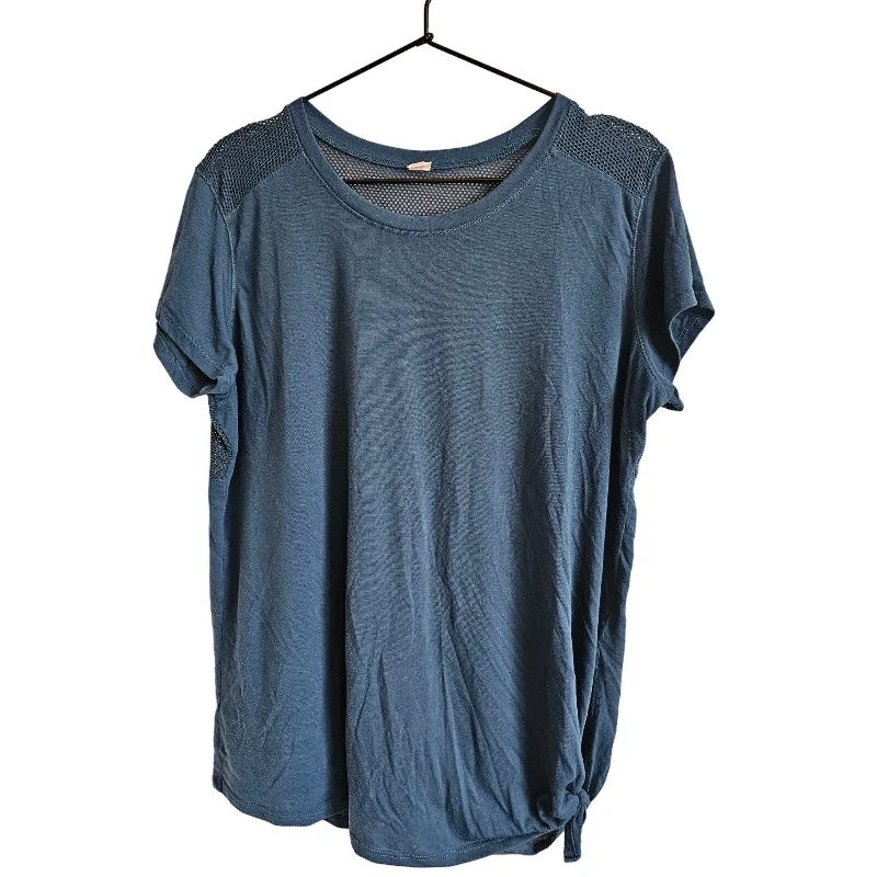 Clearance Sale Old Navy Active Womens Sz L Short Sleeve Athletic T Shirt Dark Teal