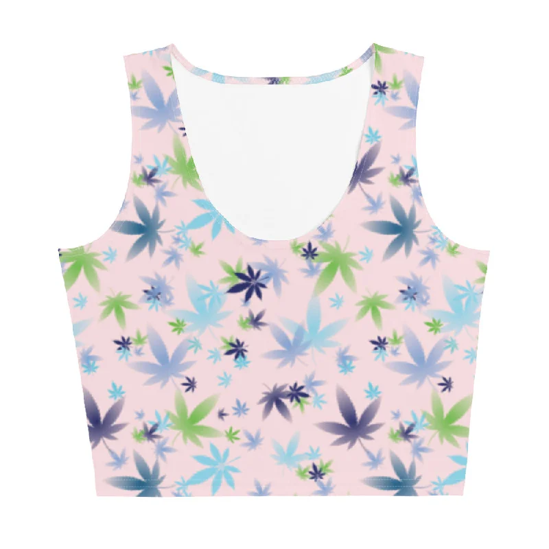 Shop and Save Pale Pink Crop Top