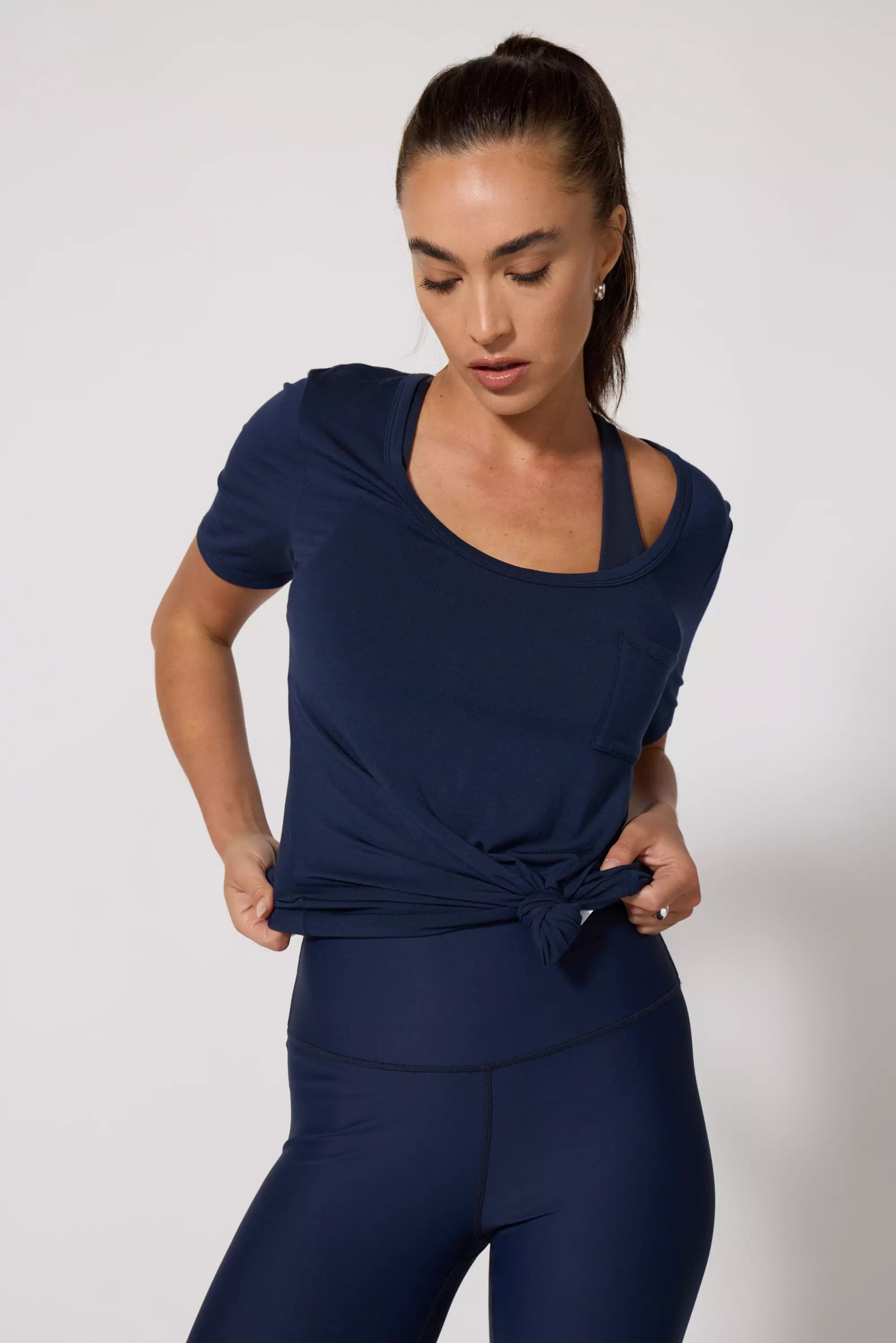 Limited Time Discount Pocket Tee - Deep Navy