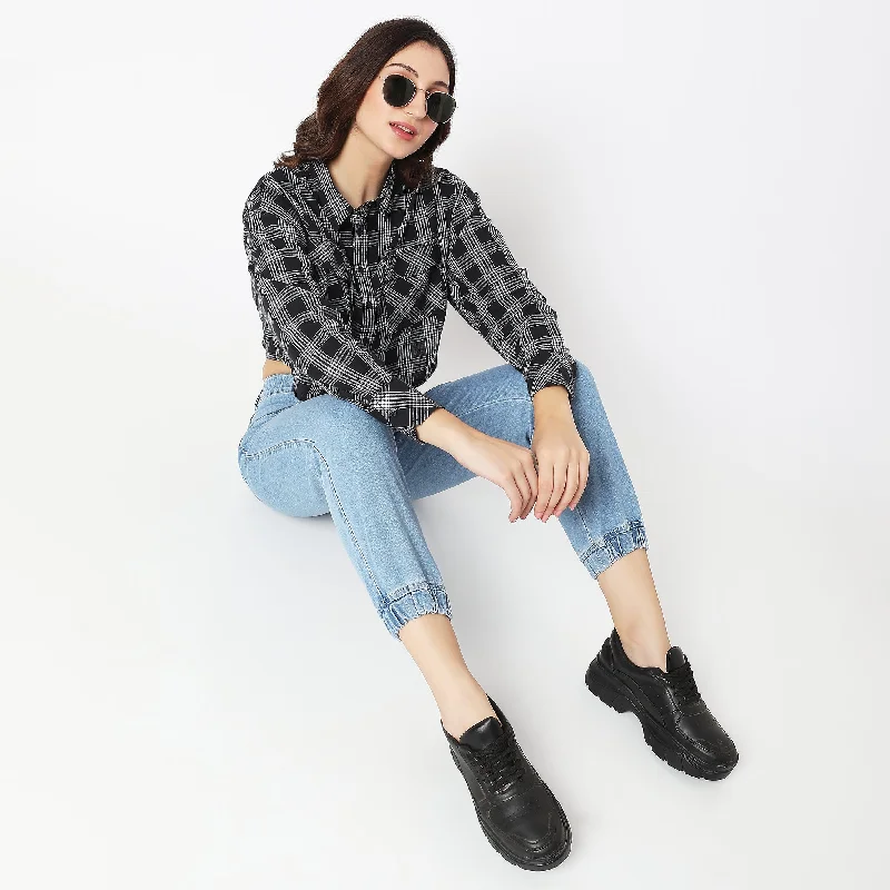 Lowest Price Regular Fit Checkered Shirt