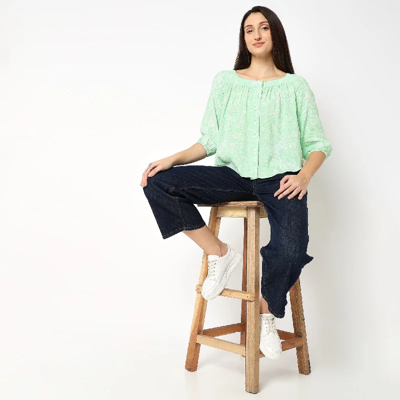 Special Price Regular Fit Floral Top