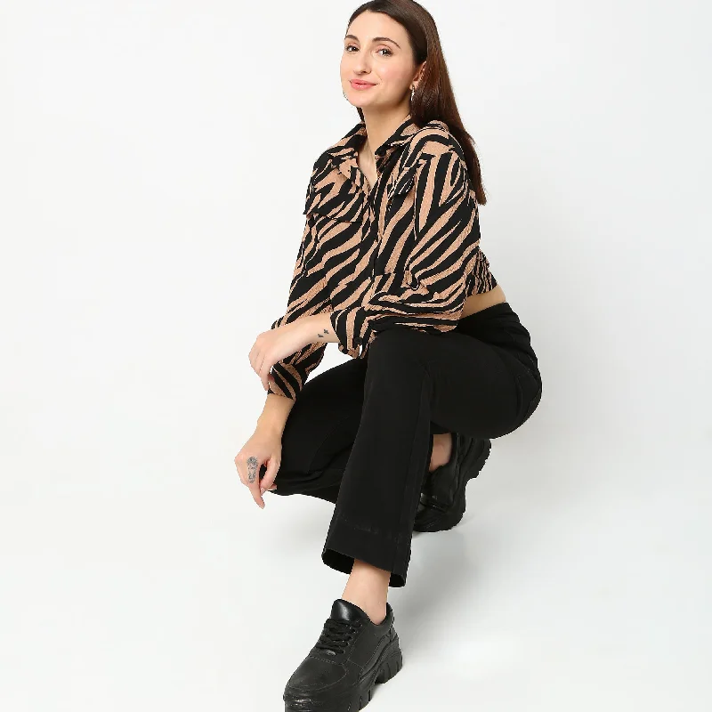 Huge Savings Regular Fit Printed Shirt
