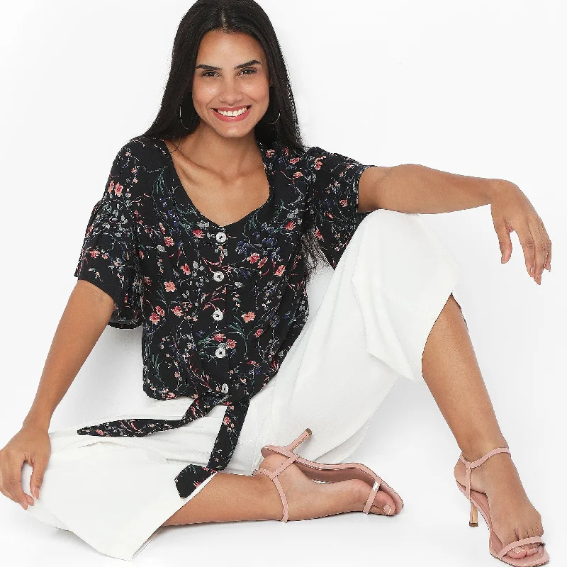 Low Prices Regular Fit Printed Top