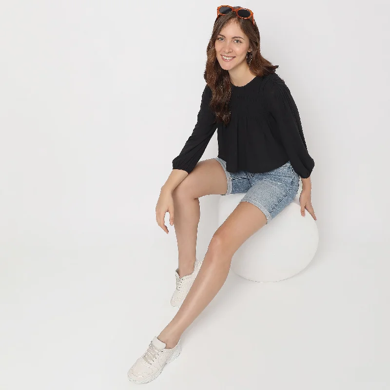 Crazy Deals Regular Fit Solid Top